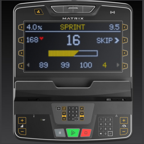 Беговая дорожка Matrix Performance Plus. Консоль Premium LED Беговая дорожка Matrix Performance Plus. Консоль Premium LED