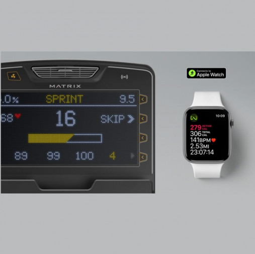 Беговая дорожка Matrix Performance Plus. Консоль Premium LED Беговая дорожка Matrix Performance Plus. Консоль Premium LED