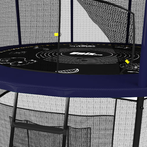 Батут пружинный с защитной сеткой UNIX line SUPREME GAME 10ft