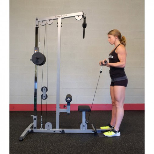 Тренажер для спины верxняя / нижняя тяга Body-Solid GLM83