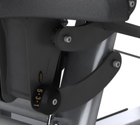 Регулировка сидения с газовой системой возврата "Air Shock" (только для Versa PLUS