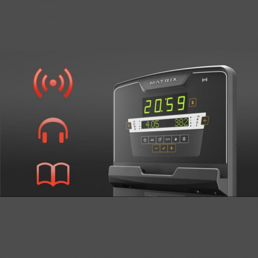 Беговая дорожка Matrix Performance. Консоль LED