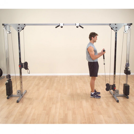 Силовой тренажер кроссовер Body-Solid ProClub GCCO150S со стеками 73 кг.