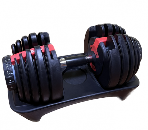 Гантель регулируемая Aerofit 24кг вес от 2,5 кг до 24 кг, AFGRB-24KG