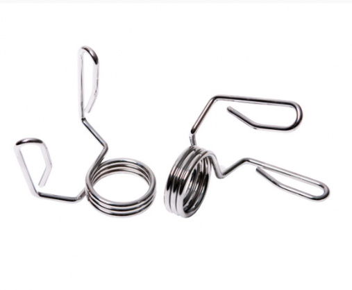 Гриф олимпийский OB47Z слабоизогнутый 47" Original Fitness Tools, с пружинными замками в комплекте