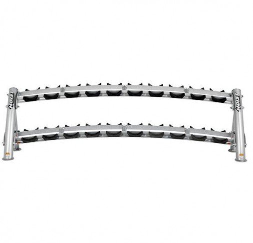 Подставка для гантелей двухрядная на 10 пар Hoist CF-3461-2