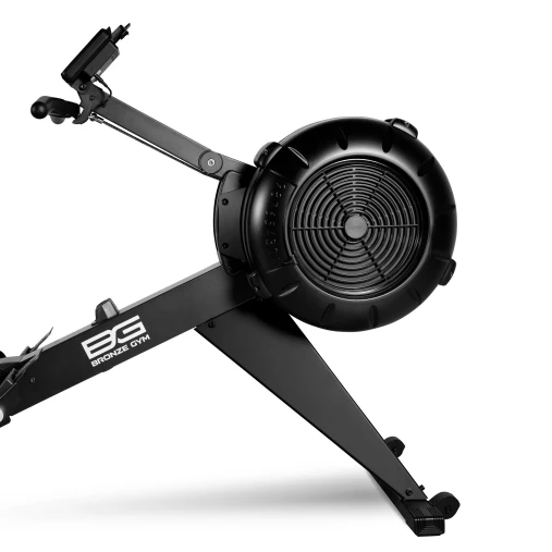 Гребной тренажер коммерческий BRONZE GYM RW1100M PRO с воздушной системой нагрузки