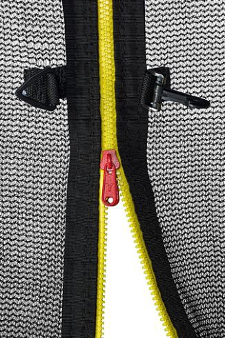 Батут Hasttings Air Game Basketball 15FT (4,6 м) "зеленый" с баскетбольным кольцом + внутренней сеткой и двухсторонним защитным матом (зеленый/синий)