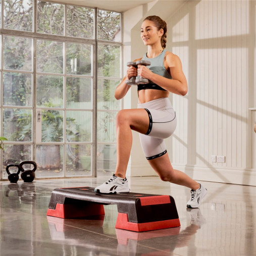 Степ-платформа Reebok step (синий/белый) RAP-11150TL