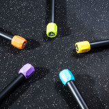 Гимнастическая палка LIVEPRO Weighted Bar 5 кг, фиолетовый/черный