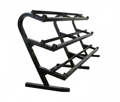 Подставка PERFORM BETTER 3-Tier Economy Dumbbell Rack под гексагональные гантели 3-х уровневая на 15 пар, арт. 4058-03