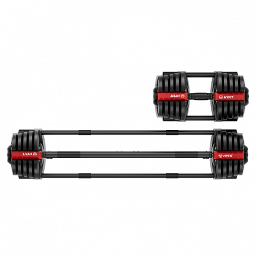 Набор регулируемый штанга+гантель HYFIT CLASSIC 40 кг (5-40 кг)