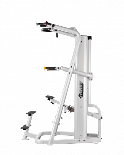 Подтягивание, Отжимание с помощью (гравитрон) Hoist RS-2700 white (2025) на прямых ногах