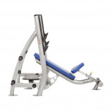 Олимпийская наклонная скамья для жима штанги Hoist CF-3172-A матовый черный/черный