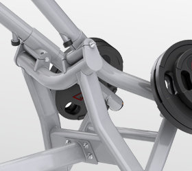 Независимые расходящиеся рычаги моделируют естественную траекторию движения