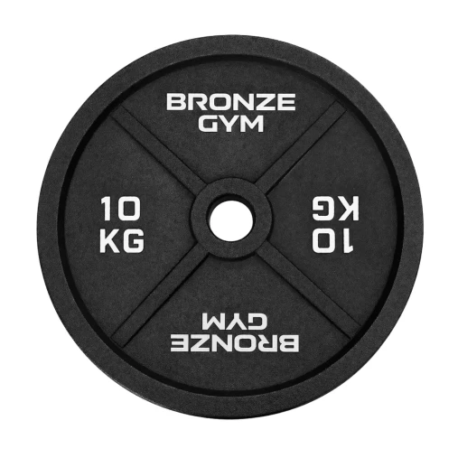 Диск олимпийский BRONZE GYM чугунный 10 кг окрашенный 51 мм.