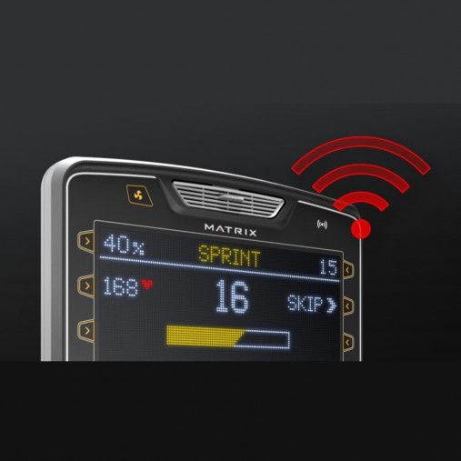 Эллиптический тренажер Matrix Performance. Консоль Premium LED