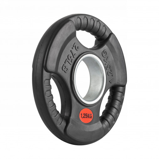 Диск олимпийский 51 мм. обрезиненный 1,25 кг. VictoryFit