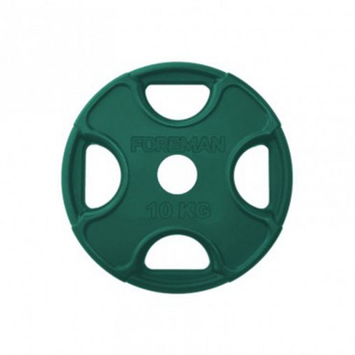 Обрезиненный диск FOREMAN FMPRR-10KGGN (10 кг)