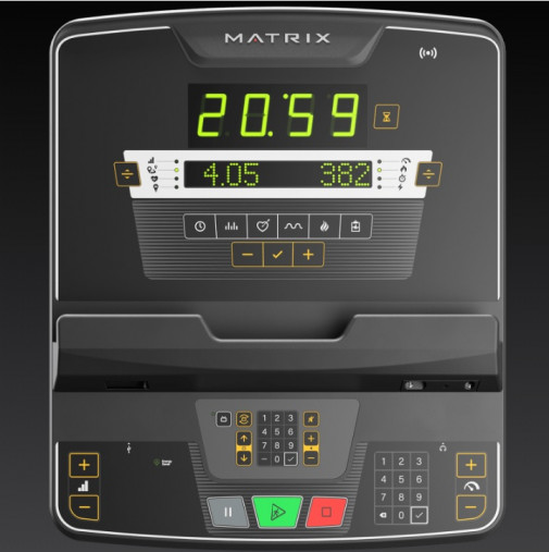 Эллиптический тренажер Matrix Performance. Консоль LED