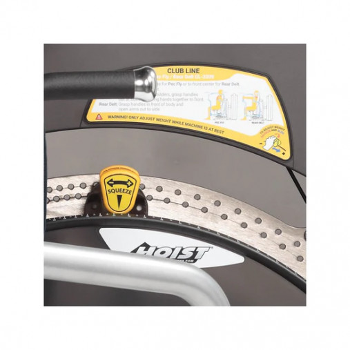 Силовой тренажер баттефляй / задние дельты HOIST CL-3309 Club Line грузоблочный