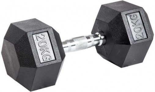 Комплект гантелей ZSO гексагональных от 10 до 22,5 кг, 6 пар (195 кг)
