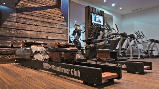 Тренажер гребной WaterRower 150 с дисплеем S4 Club COMM (ясень окрашенный)