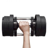 Наборные гантели NÜO Flexbell Dumbbells, вес: 2-32 кг (пара), шаг 4кг с подставкой 1
