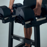 Наборные гантели NÜO Flexbell Dumbbells, вес: 2-32 кг (пара), шаг 4кг с подставкой 1