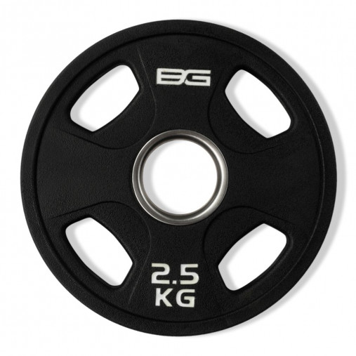 Набор олимпийских дисков 51 мм BRONZE GYM 1,25-20 кг (107,5 кг) с хватами