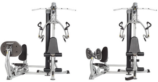 опции (приобретаются отдельно) - стационарный жим ногами, жим ногами с подвижной платформой