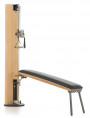 ОПЦИЯ: Скамья для силовой станции NOHrD SlimBeam (обивка: натуральная кожа)