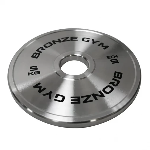 Диск олимпийский BRONZE GYM стальной 5 кг хромированный 51мм