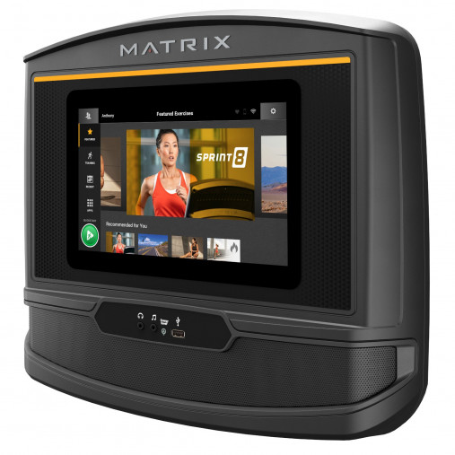 Эллиптический эргометр домашний Matrix A50 XER-V2 с сенсорным 10" тачскрин дисплеем