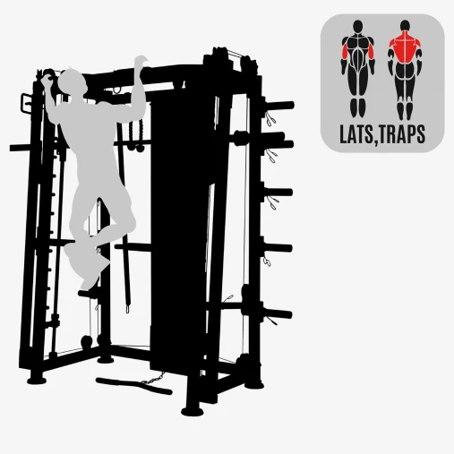 Мультикомплекс на базе Машины Смита с кроссовером REBEL F3 RPC03F