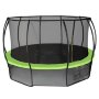 Батут Hasttings Air Game 15FT (4,6 м) "зеленый" c внутренней сеткой и двухсторонним защитным матом (зеленый/синий)