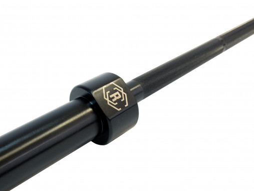 Гриф олимпийский REBEL прямой 86"(220см), до 226 кг, черный