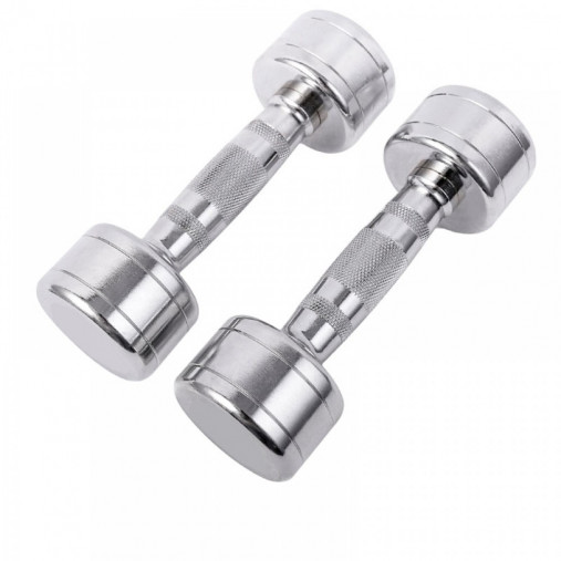 Набор хромированных гантелей 1-10 кг (10 пар) Aerofit AFCD1-10