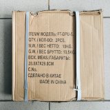 Диск олимпийский полиуретановый черный с четырьмя хватами 5 кг Original Fit.Tools ф50 мм