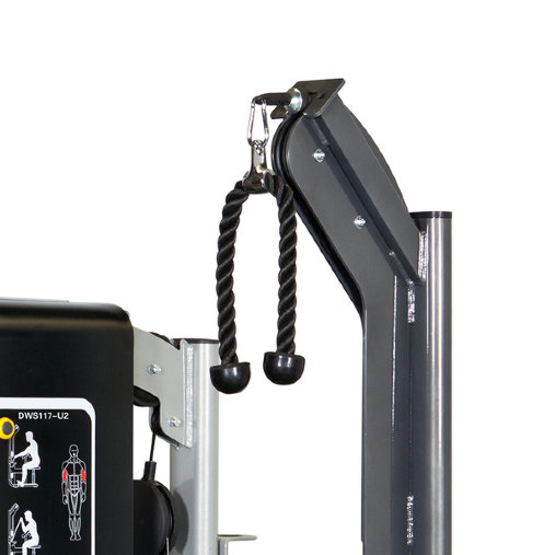 С легкостью можно поменять движения, не вставая с тренажера, благодаря удобной регулировке