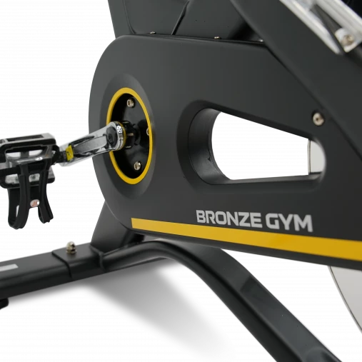 Спин-байк с консолью профессиональный BRONZE GYM PROSPIN