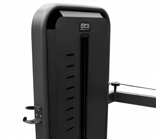 Горизонтальная тяга BRONZE GYM MIGHT 24 грузоблочный силовой тренажер профессиональный со стеком 100кг