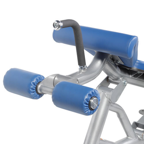 Рукоять для скручиваний у скамьи для пресса Hoist CF-3162 в синей расцветке обивки