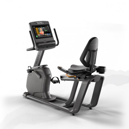 Горизонтальный велотренажер Matrix Lifestyle. Консоль Touch