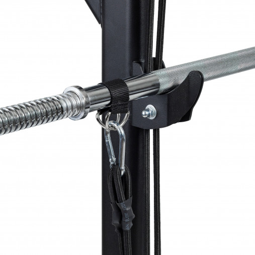 Многофункциональный тренажер VictoryFit VF-T66 с турником - брусьями и скамьей и грифом для штанги