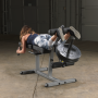 Скамья для мышц ног Body-Solid GLCE365B Leg Extension Curl Machine (черная рама, черная обивка)