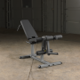 Скамья для мышц ног Body-Solid GLCE365B Leg Extension Curl Machine (черная рама, черная обивка)
