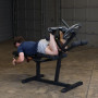 Скамья для мышц ног Body-Solid GLCE365B Leg Extension Curl Machine (черная рама, черная обивка)