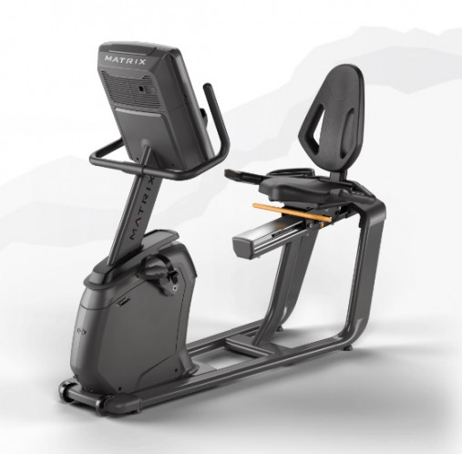 Горизонтальный велотренажер Matrix Lifestyle. Консоль LED
