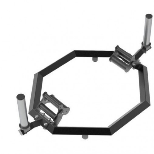 Трэп-гриф LIVEPRO Hex Bar 18 кг, черный/серебряный